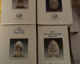 Goebel collectible eggs