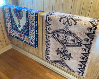 Hooked rugs