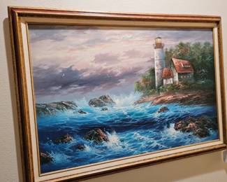M. Andrea Lighthouse at Dusk