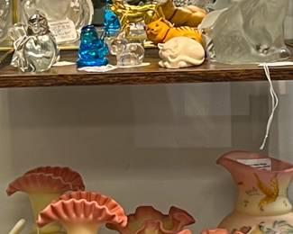 Birds cats vases all sizes 