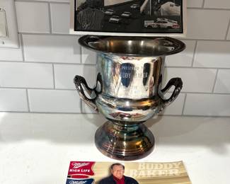 Buddy Baker racing collectibles