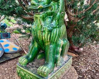 Large ceramic foo dog