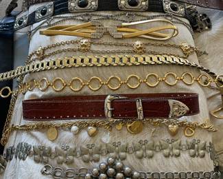 Vintage Ladies belts