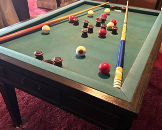 Town & Country by Brunswick, bumper pool table , 3’1” by 4’4”