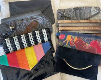 Vintage Ladies clutch bags