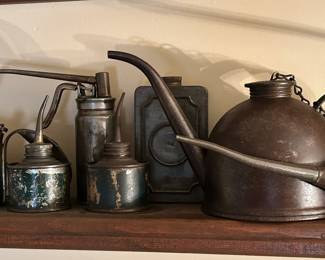 Vintage Oil Cans | Oilers | Oil Pumps
