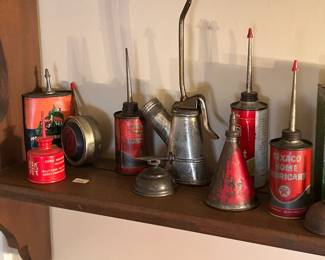 Vintage Texaco Oil Cans | Vintage Oiler Cans | Eagle Oil Safety Can