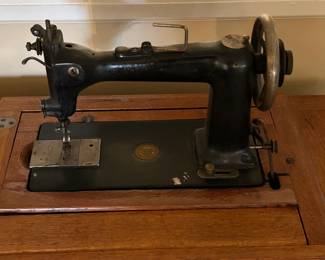 Antique Singer Sewing Machine Table