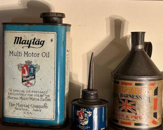Maytag Multi Motor Oil | Maytag Handy Oil Thumb Oiler | Empire Black Harness Oil