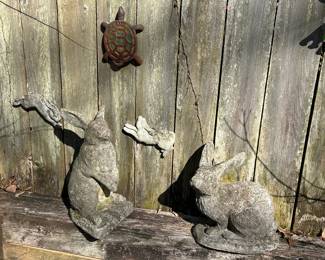 Concrete Lawn Statues