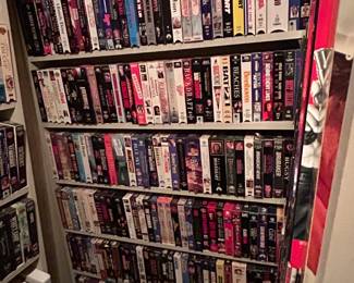 Huge Collection of Vintage and Rare VHS Tapes
