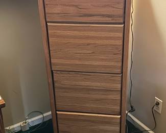 Full Size Wood Filing Cabinet