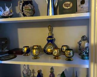Antique Decanter Set