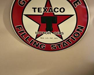 Multiple Oil and Gas Station Tin Signs