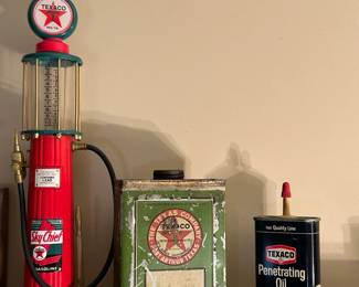 Vintage Texaco Sky Chief | 1920's Texaco Spica 1/8 Gallon Can | Vintage Texaco Penetrating Oil