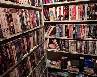 Huge Collection of Vintage and Rare VHS Tapes