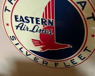 Eastern Air Lines Vintage Tin Sign