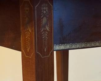 Vintage Drop Leaf Table w/Matching Chairs