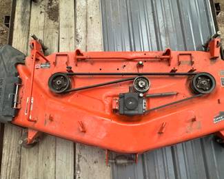 Kubota Easy-Over Mower Deck (Located in the barn)
At our clients request this item will not be 50% on Sunday if it does not sell on Saturday!