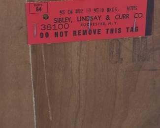 Ethan Allen Wood Display Shelf
