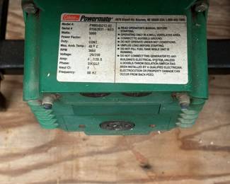 Coleman Powermate 5000 Generator