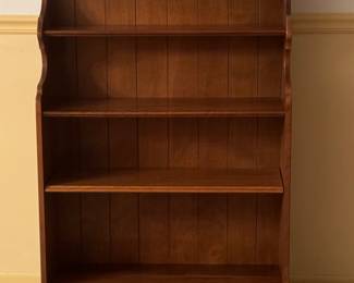 Ethan Allen Wood Display Shelf