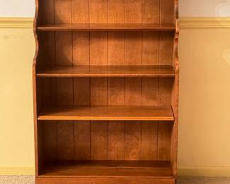 Ethan Allen Wood Display Shelf