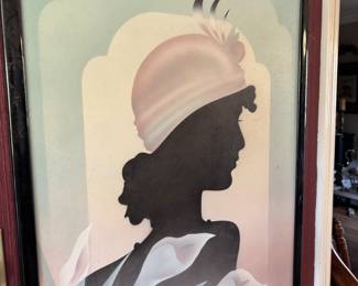 Vintage 1980’s Diana Martin painting 