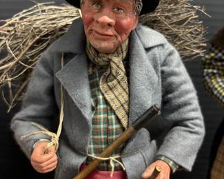 Close-up of Santon Doll 