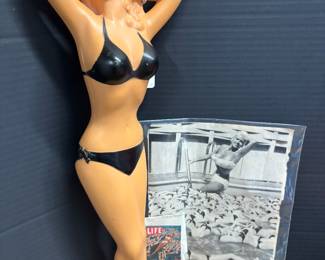 Vintage Jane Mansfield Hot Water Bottle. Wow! 