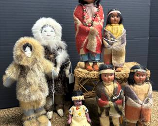 Native American and Alaskan Dolls. 