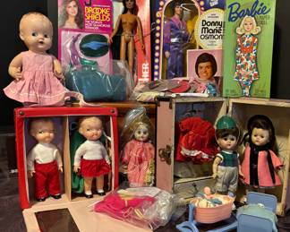 Vintage Celebrity Dolls and other toys.