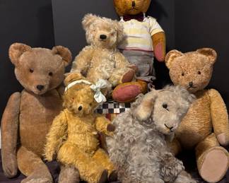 Vintage Bears and Animals.