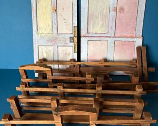 Old fencing for doll houses, farms, etc…