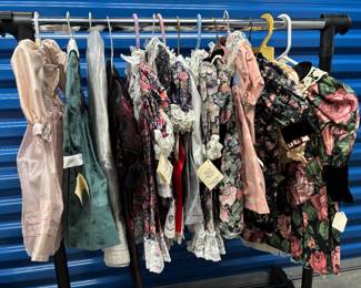 Large sized doll clothes. 