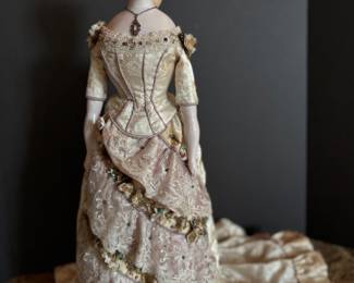 Ada Odenrider doll with the spectacular costuming Ada was known for. 