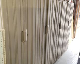 Large heavy duty Rubbermaid cabinets