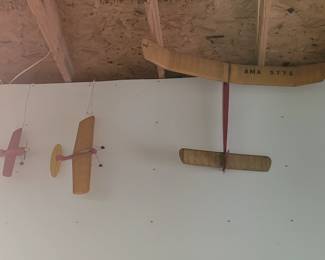 Handmade wooden planes