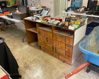 VINTAGE WOOD CABINET