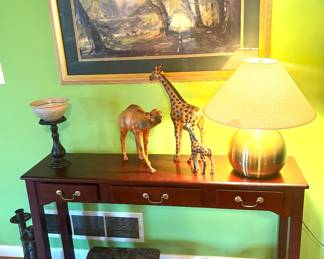 Federal style sofa table 