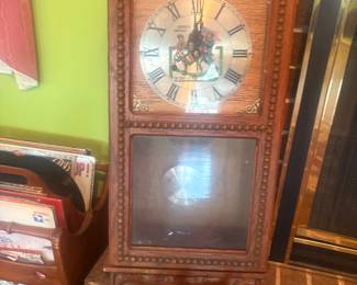 Vintage Spirit of 76 anniversary clock 