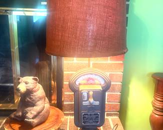 Super neat Duncan parking meter lamp
