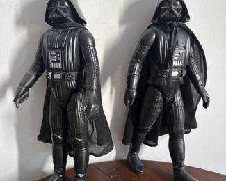 Vintage General Mills 1978 Star Wars Darth Vader 15 Inch Action Figure - 2 Total