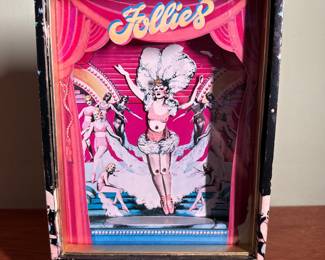 Lutce Crations Animated Wooden Musical Box  Circus Acrobats Theme - Plays Music - Working Condition 