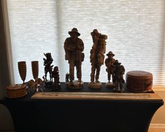 Hand carved Treasures from Around the World