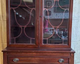 Glass Front China Cabinet