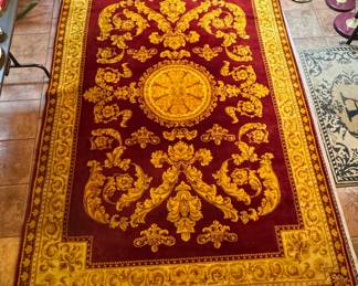 Rug that is about 9 x 6. Others in varying sizes available!