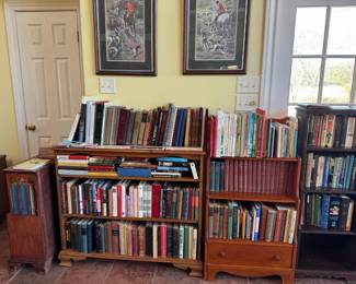 Books and book shelves
