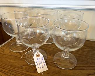 Set of 6 iced tea glasses