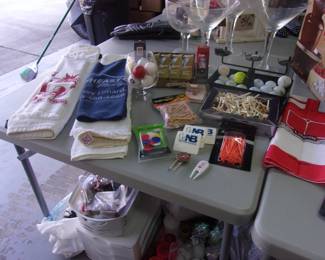 Golf Balls, Tees, Towels, etc